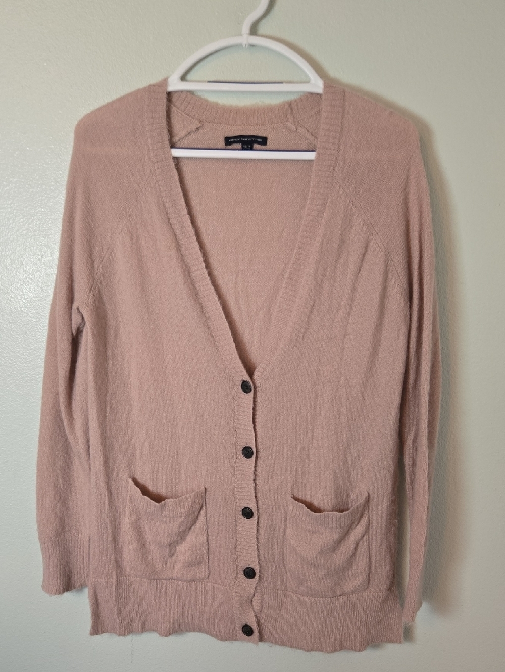 American Eagle | Blush Soft Grandpa Cardigan Size XS
